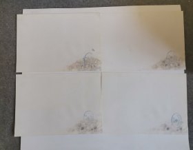 樊圻《山水图册》8张