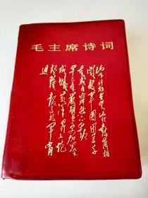 毛主席诗词（前面大量图片，照片或油画，约站三分之一。毛林像撕毁）