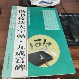 中国书法技法基础教程：楷书技法大字帖·九成宫碑 书上角有墨渍