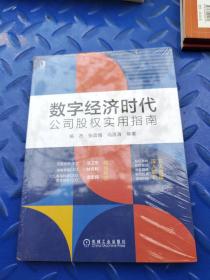 数字经济时代公司股权实用指南