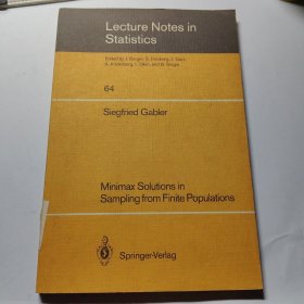 Lecture Notes in Statistics(64)/Minimal Solutions in Sampling from Finite Populations