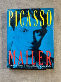 Portrait of Picasso As a Young Man: An Interpretive Biography 诺曼·梅勒写的毕加索传记【英文版，精装16开，初版哑光铜版纸第一次印刷】裸书1.3公斤重