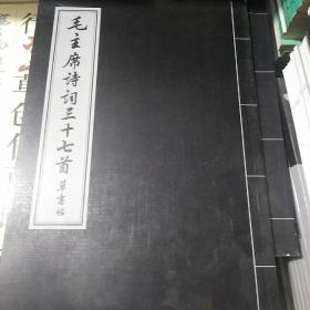 毛主席诗词三十七首草书帖