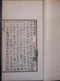 珍稀【影宋百衲本史记】一百三十卷 四函原装白纸大开本二十四册全 清宣統元年上海商务印书馆借浭陽陶氏本原大影印而成 此书底本为四种宋刻珍本 此本价值极高 胜妙殊绝 以志眼福