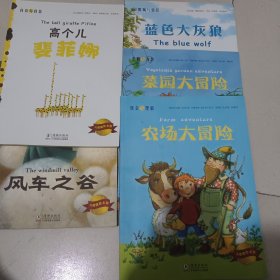 大憨熊绘本馆：高个儿斐菲娜 风车之谷 蓝色大灰狼 菜园大冒险 农场大冒险（5册合售）