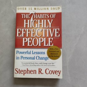 The 7 Habits of Highly Effective People：Powerful Lessons in Personal Change