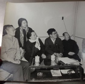 1979年第四次文代会上李焕之原版新闻照片，李焕之照片极少