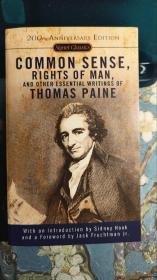 潘恩文集 英文版 Common Sense, The Rights of Man and Other Essential Writings of Thomas Paine