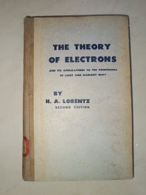 The theory of Electrons and its Applications to the Phenomena of Light and Radiant Heat（电子理论及其在光和辐射热现象中的应用)（目录见图）