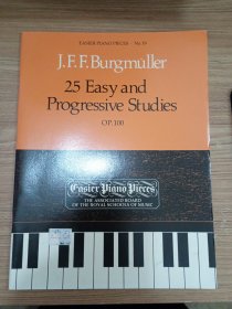 J.F.F.Burgmuller 25 easy and progressive studies