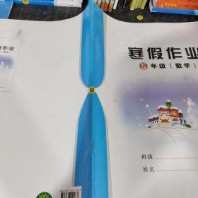 寒假作业五年级数学