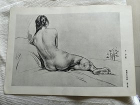 刘文西作品（女人体）画页