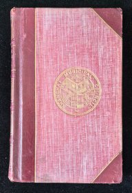 精装本世界名著：《TOM BROWN'S SCHOOL DAYS（汤姆·布朗的求学时代）》封面烫金上海工部局图标，百年珍本