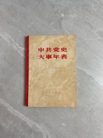 中共党史大事年表