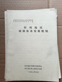 忻州地区乡镇企业发展规划