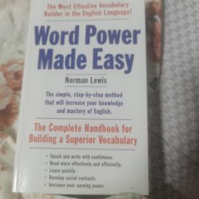 Word Power Made Easy: The Complete Handbook for Building a Superior Vocabulary 英文原版