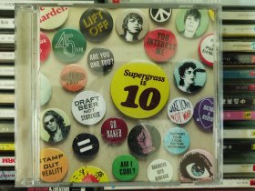 二手欧版CD Supergrass（劲草） Supergrass is 10. The Best of 94-04