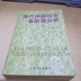 当代中国社会各阶层分析