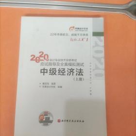 轻松过关1 2020年会计专业技术资格考试应试指导及全真模拟测试 中级经济法