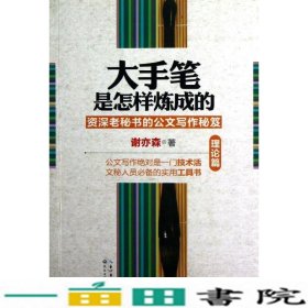 大手笔是怎样炼成的：资深老秘书的公文写作秘笈（理论篇）