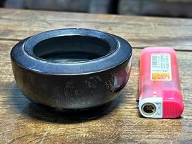 规整漆器山水文房水盂（不议价！）