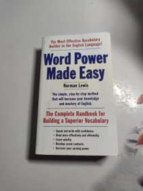 Word Power Made Easy: The Complete Handbook for Building a Superior Vocabulary 英文原版