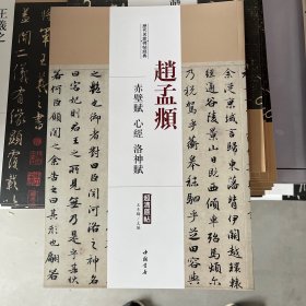 历代名家碑帖经典：赵孟頫 赤壁赋 心经 洛神赋