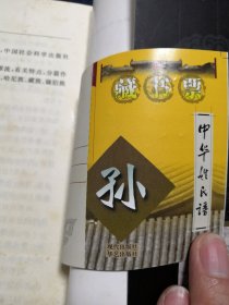 中华姓氏谱 孙姓卷（详细叙述孙姓源流、孙武家世世系、孙权后裔、孙中山先祖、迁徙考略、郡望大族乐安富春，历代名人，宗族形态族规家训家乘谱牒胜迹，是研究编纂修孙氏家谱宗谱族谱的重要参考资料）