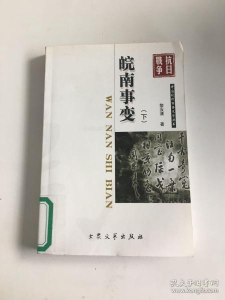 军事文学：皖南事变 下