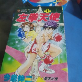 日本卡通漫画：左拳天使（9本）