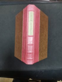 【德文原版书】insel taschenbuch 425 JOHANN WOLFGANG GOETHE NOVELLEN Herausgegeben und mit einem Nachwort versehen von Katharina Mommsen Mit Federzeichnungen von Max Liebermann