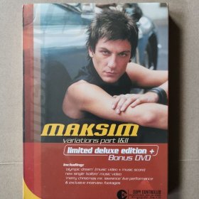 马克西姆 maksim 钢琴曲 CD+DVD