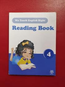 We Teach English Right Reading Book 4