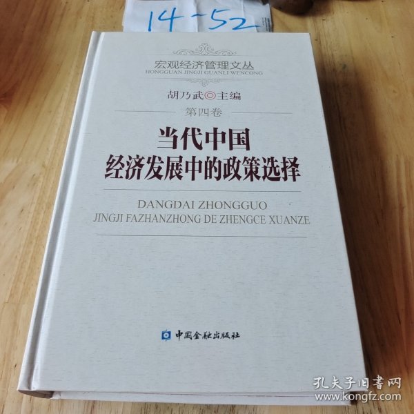 当代中国经济发展中的政策选择