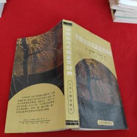 中国古诗名篇鉴赏辞典