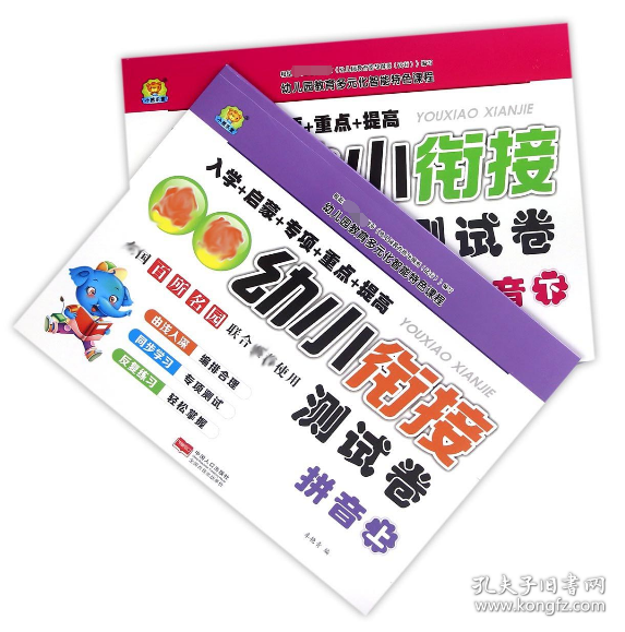 金牌幼小衔接测试卷.拼音基础：全2册