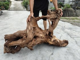 天然风化木艺木雕树根非阴沉木