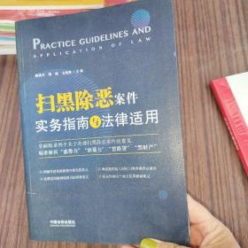 扫黑除恶案件实务指南与法律适用