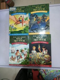 Magic Tree House Books #1-4神奇树屋合辑(1-4)【满30包邮】