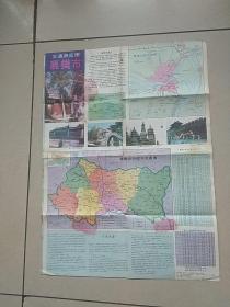 25449。。。地图。。襄樊市交通游览图