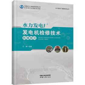 水力发电厂发电机检修技术 机械部分 水利电力  新华正版