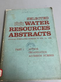 WATER RESOURCES ABSTRACTS