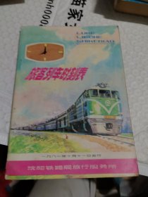 旅客列车时刻表 1981 沈阳
