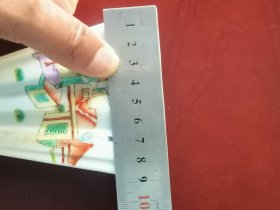 民国喻兴记号粉彩壁瓶
