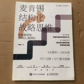 麦肯锡结构化战略思维：如何想清楚、说明白、做到位