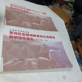 上海市中学各学科贯彻民族精神教育和生命教育教学指导意见 : 试行 （上下）