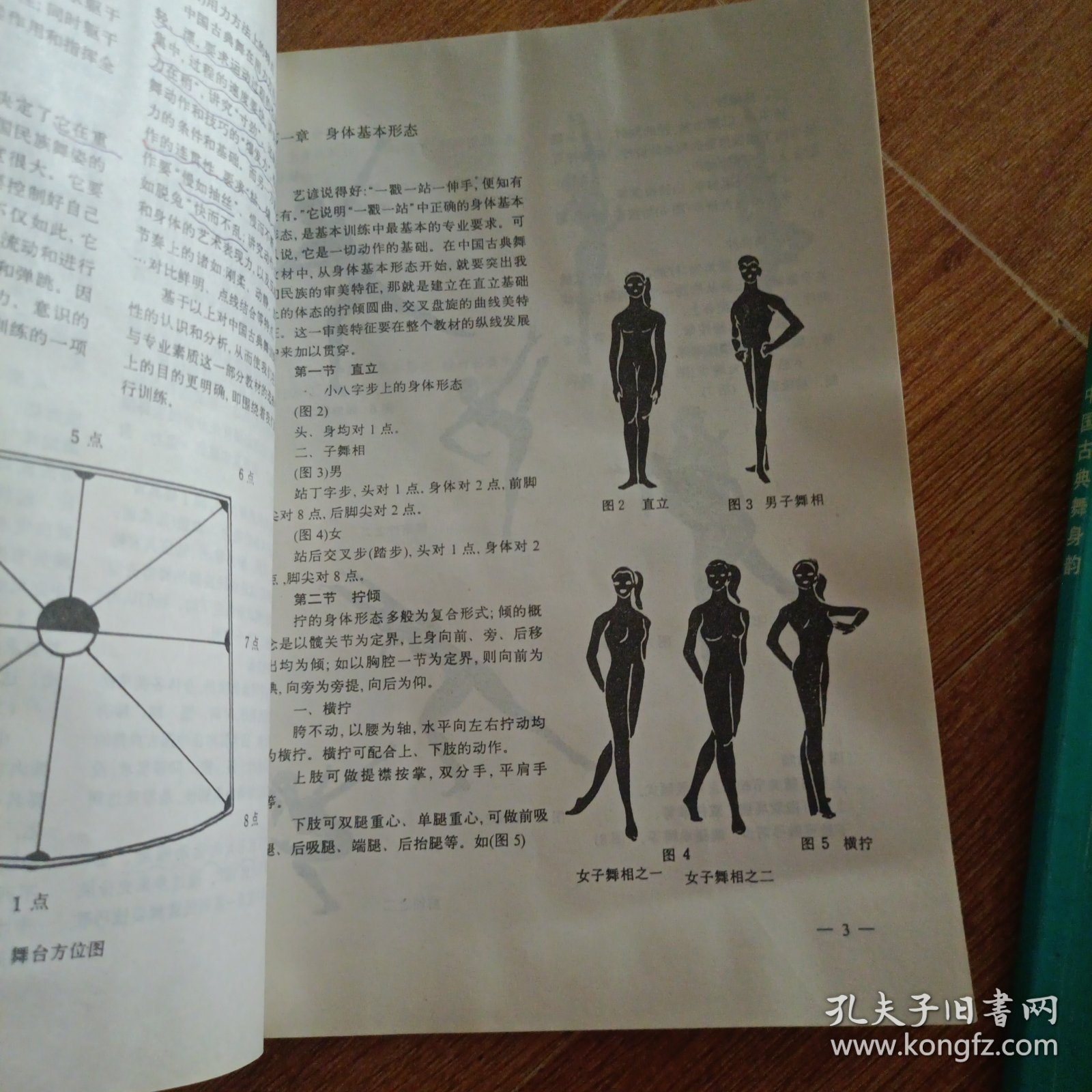 中国古典舞身韵+中国古典舞基训二本合售