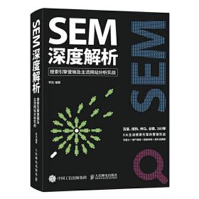 SEM深度解析 搜索引擎营销及主流网站分析实战