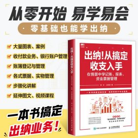 出纳！从搞定收支入手：在情景中学记账报表资金票据管理