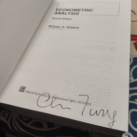 ECONOMETRIC ANALYSIS Second Edition 经济计量分析第二版